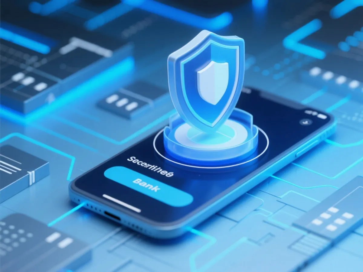 Secure account use illustration